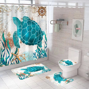 Turtle bathroom set