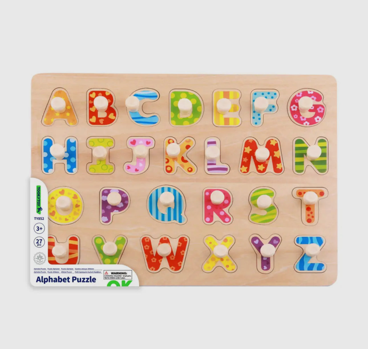 Wooden Alphabet Puzzle 🧩