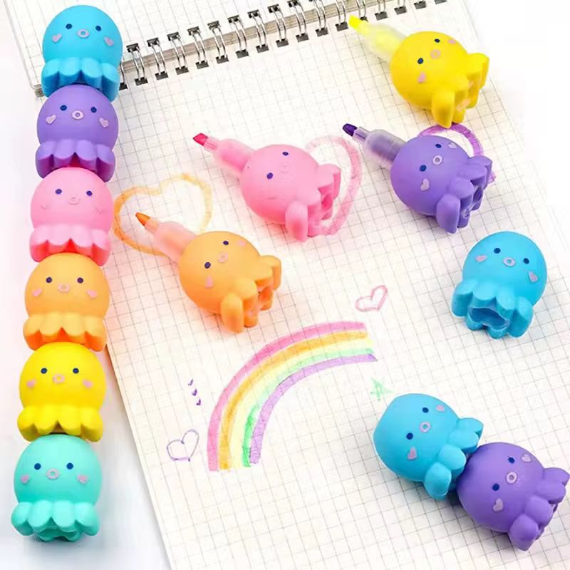 Octopus highlighters