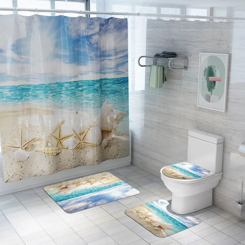 Ocean bathroom set