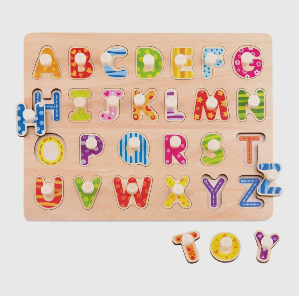 Wooden Alphabet Puzzle 🧩