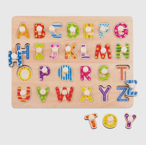 Wooden Alphabet Puzzle 🧩