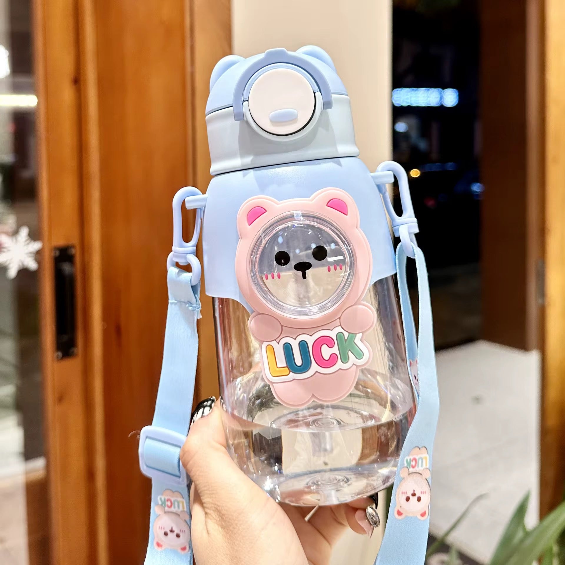 Cute plastic water bottle