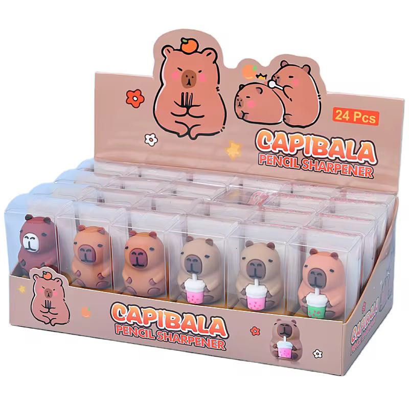 Small capybara pencil sharpener