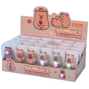 Small capybara pencil sharpener