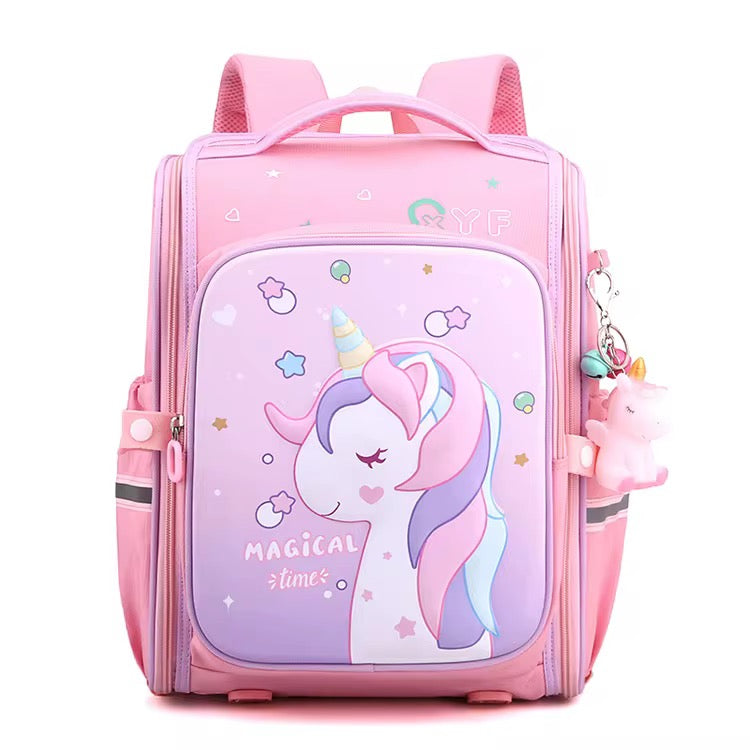 Pink unicorn backpack