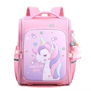 Pink unicorn backpack