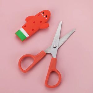 Cartoon kids safety scissors