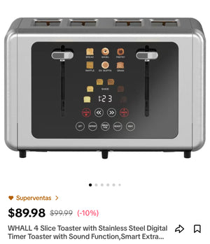 Smart toaster