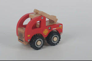 Wood Toy - Fire truck  🍦
