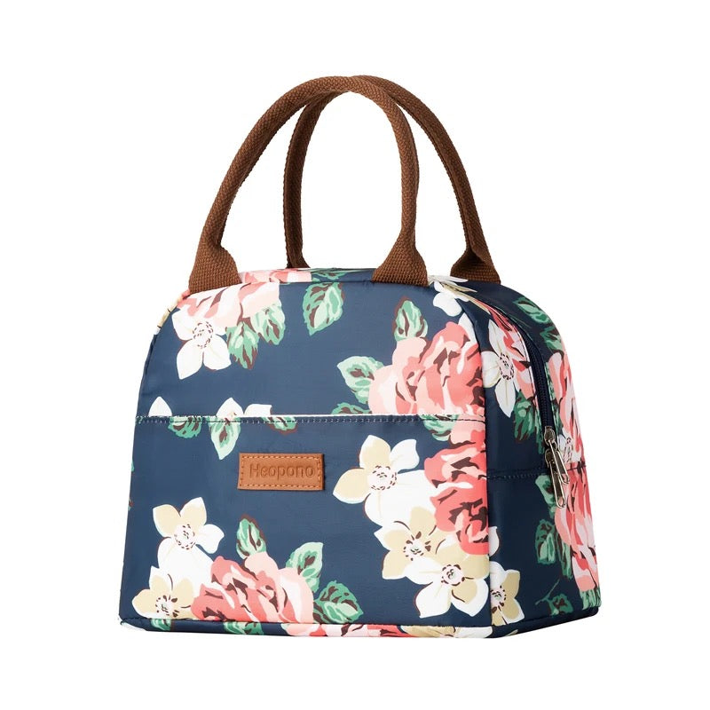 Flower lunch bag