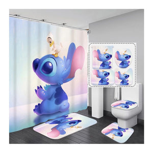 Stitch bathroom set